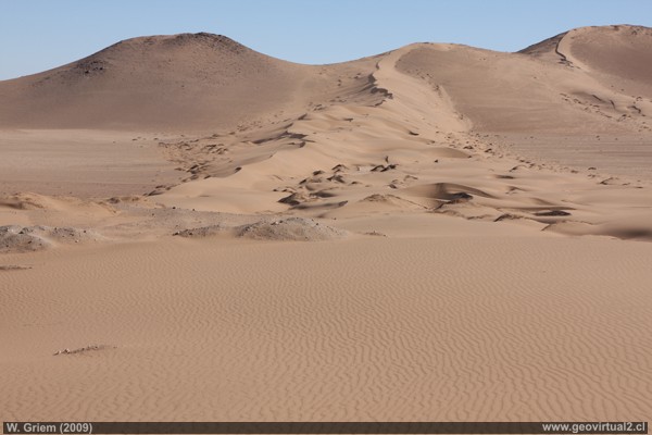 Dunas en la Region de Atacama, Chile