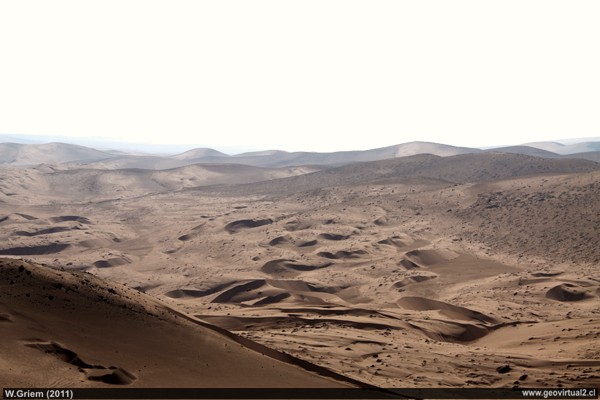 Dunas en la Region Atacama, Chile