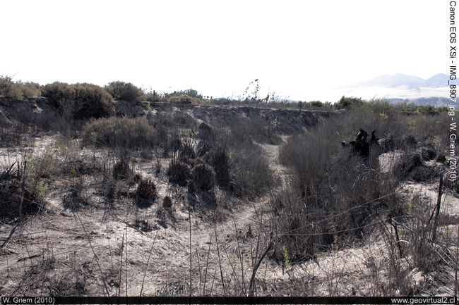 Rio Copiapo, seco - cerca Piedra Colgada