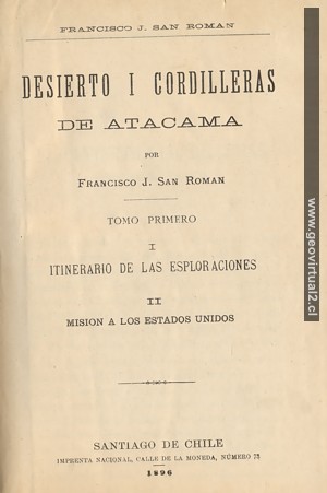 Desierto i Cordillera de Atacama: San Roman