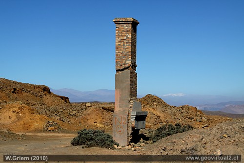 Carrizal Alto en el desierto Atacama, Chile