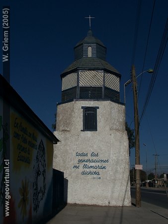 Die Candelaria Kapelle in Copiapo