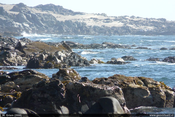 Torres del Inca - Playa cerca Chañaral
