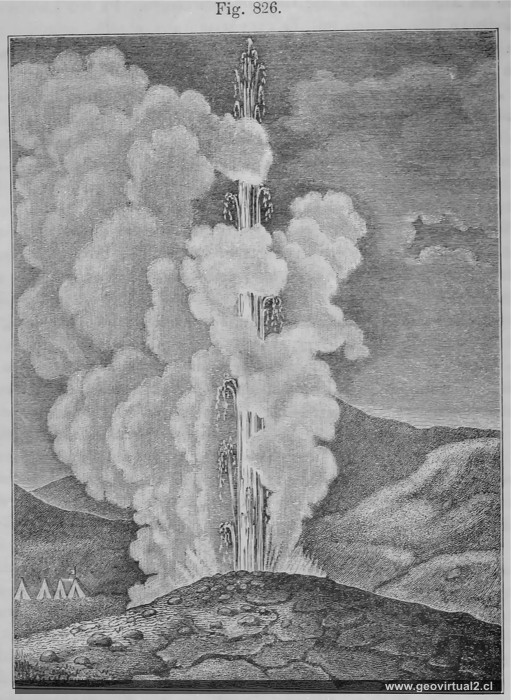Carl Vogt (1866): Ein Geysir aus Island