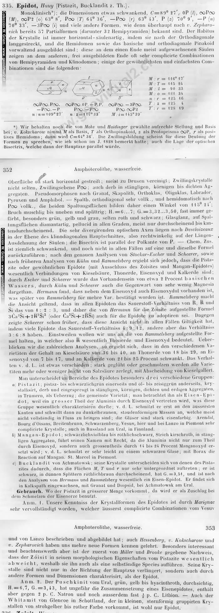 Texto Epidota Naumann