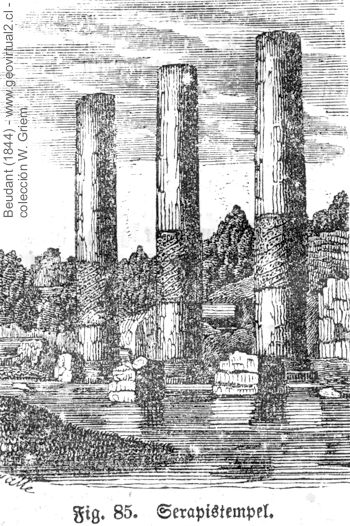 Beudant, 1844: Serapistempel