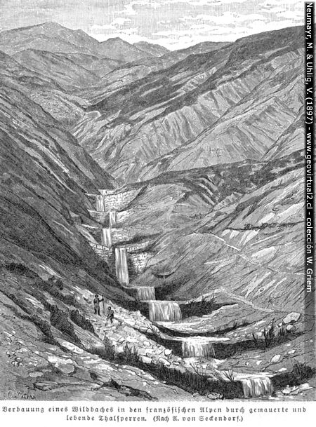 Abb. 232: Wildbachverbauung&nbsp;- Neumayr & Uhlig