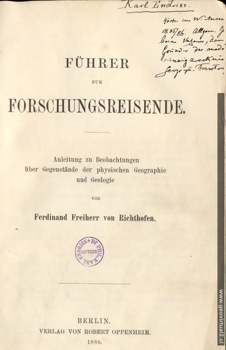 Guia expedición - Richthofen