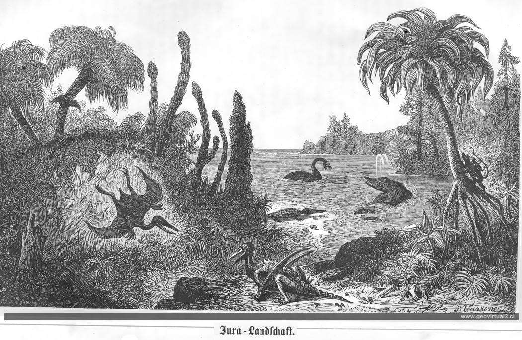 Reconstrucción jurásico