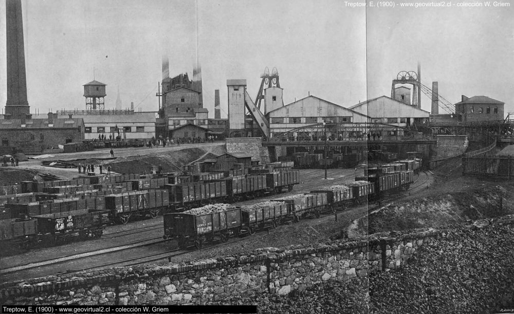 Mina de carbón Zabrze en Polonia, complejo industrial