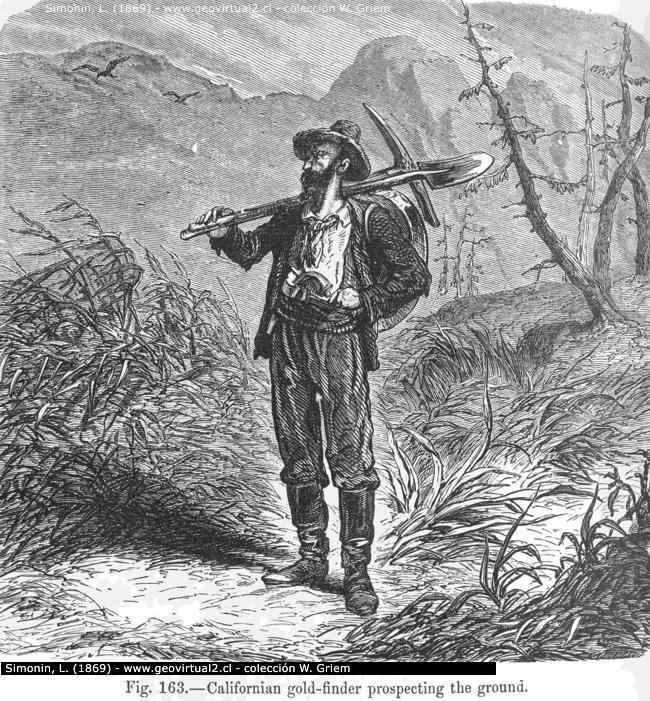 Prospección a oro de Simonin