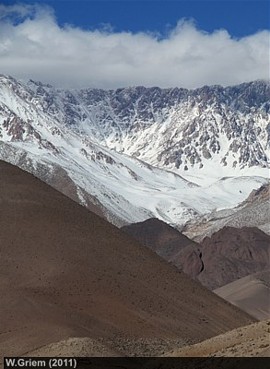 Cordillera de los Andes en Atacama, Chile