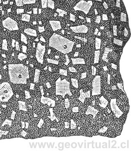 Textura porfídica de Ludwig 1861