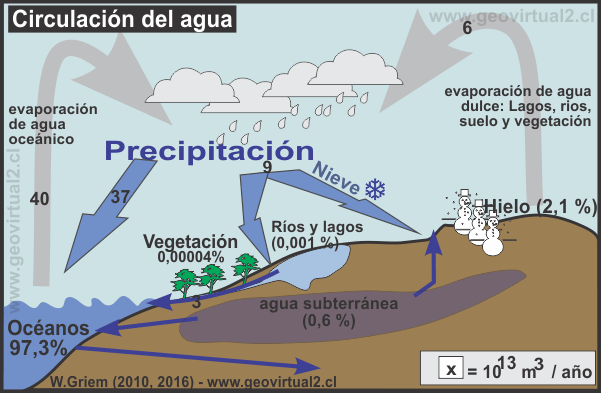 Circulación del agua