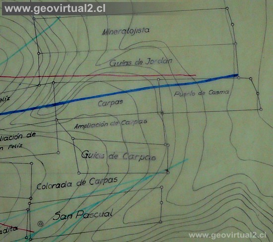 Pertenencias en Chañarcillo