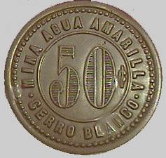 Ficha de la mina Agua Amarilla - Co. Blanco