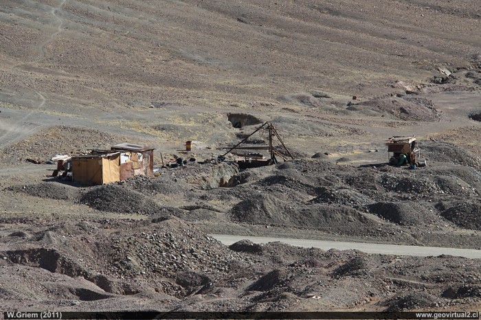 Mina artesanal en Guia de California, Inca de Oro