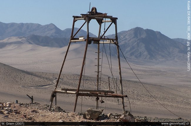 Mina Restauradora en Atacama, Chile