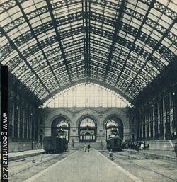 Estación Mapocho en Santiago de Chile 