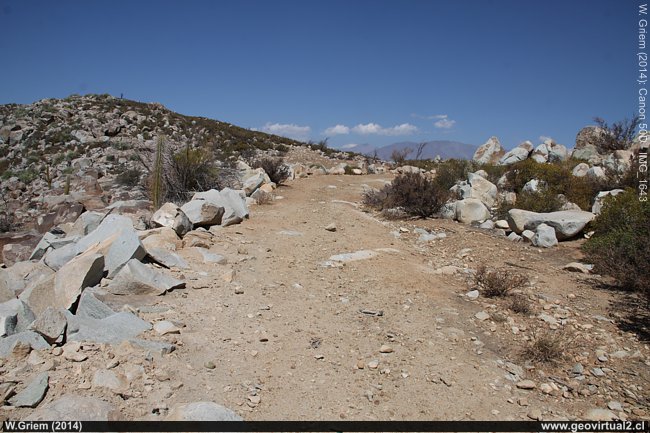 Camino histórico del portezuelo Espino, Región de Coquimbo, Chile